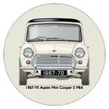 Austin Mini Cooper S MkII 1967-70 Coaster 4